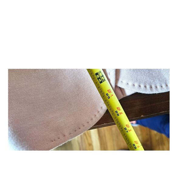 Talbots Pink Peach 2 Button Blazer, Gorgeous Stitching Detailed, New, Sz 8 - Picture 7 of 9